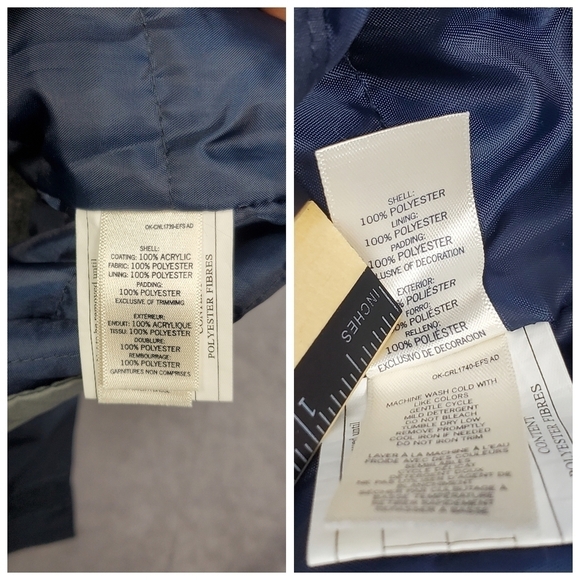 Carters Baby Windbreaker Jacket lightweight lined Size 12 Month - Picture 10 of 13